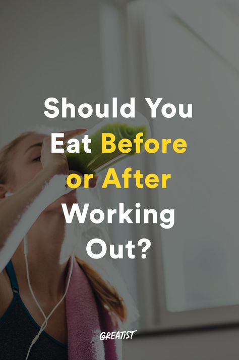 Is It Better to Eat Before or After a Workout? #greatist https://greatist.com/fitness/is-it-better-to-eat-before-or-after-a-workout Eat Before Workout, Early Morning Workouts, Muscle Building Workouts, After Workout, Workout Schedule, Lose 50 Pounds, Morning Workout, A Workout, Working Out