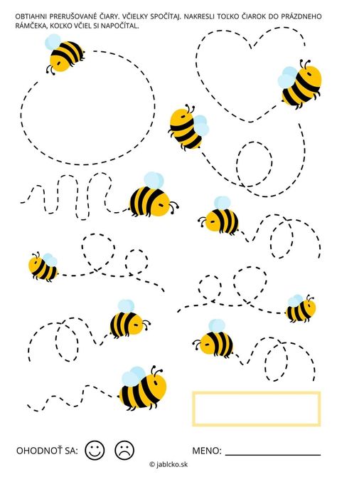 Bees For Preschool, Insect Preschool Activities, Bee Preschool Activities, Bee Activities For Preschool, Bee Kindergarten, Bee Activities For Kids, العمل الجماعي, Alphabet Crafts Preschool, Preschool Activities Printable