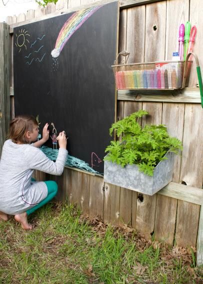 Vegetable Garden Prep | DIY Garden Projects | Vegetable Gardening, Raised Beds, Growing & Planting | DIY Backyard Updates, Activity Wall, Nature Preschool, Garden Edge, Outdoor Chalkboard, Dinosaur Garden, Garden Prepping, Chalk Wall, Sensory Garden