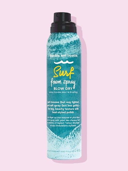 5 Products We're Obsessing Over This Week Surf Hair, Foam Spray, Volumizing Mousse, Beauty Products You Need, Beach Wave Hair, Hair Mousse, Bumble And Bumble, Salt Spray, Beauty Advice