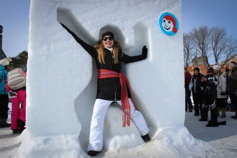 The ultimate guide to enjoying the Quebec Winter Carnival Maple Taffy, Travel Quebec, Things To Do In Quebec, Quebec Winter Carnival, City In Winter, Quebec Winter, Event Photo Booth, Apres Ski Party, Winter Carnival