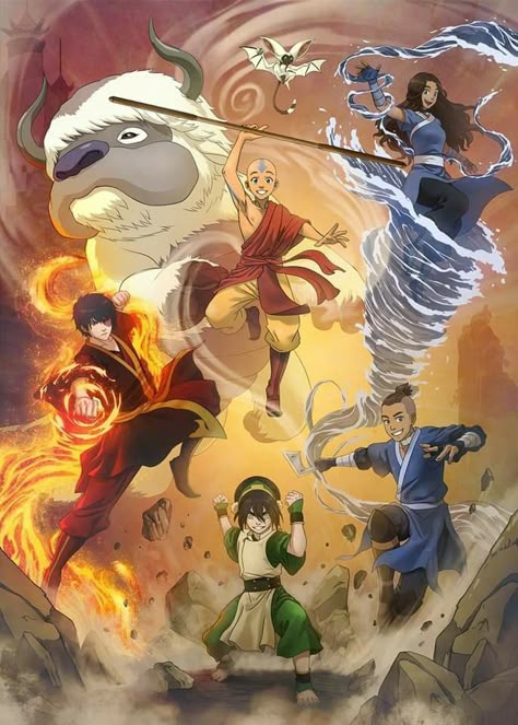 Avatar The Last Airbender Poster, The Last Airbender Poster, Avatar Poster, Avatar Ang, Avatar Legend Of Aang, Disney Character Art, Avatar Zuko, Avatar The Last Airbender Funny, Water Tribe