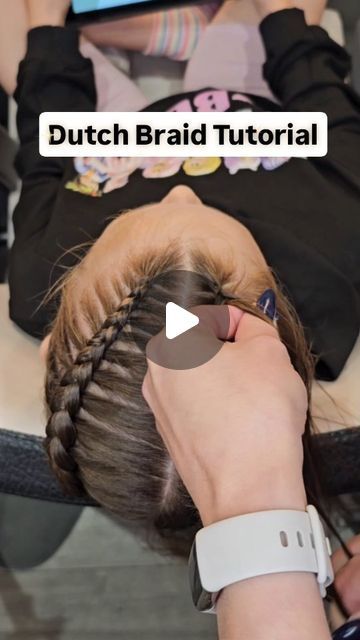 Upside Down French Braid Ponytail, Upside Down Dutch Braid Bun, Easy Boxer Braids For Beginners, How To Dutch Braid On Yourself, Boxer Braid Tutorial, Dutch French Braid Tutorial, Braid Own Hair Step By Step, How To Do One French Braid On Yourself, Tight Braids For White Women