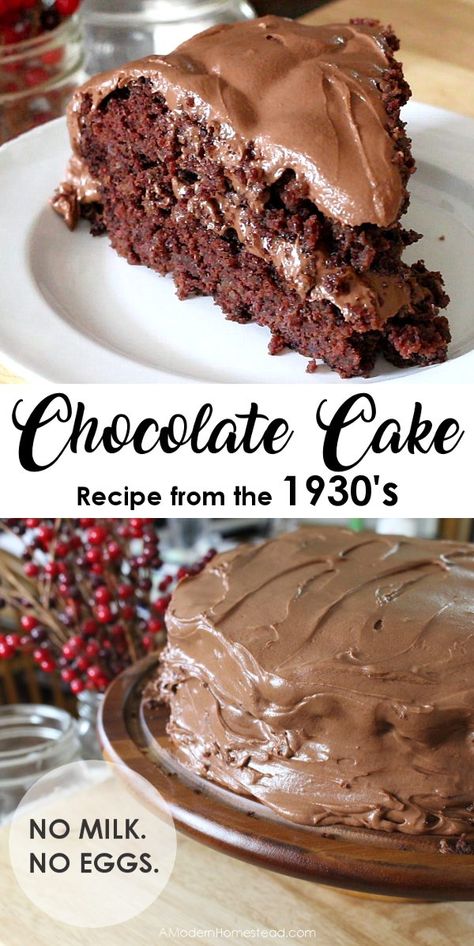 Wacky Cake Recipe, Milk Chocolate Cake, Wacky Cake, Easy Chocolate Cake, Oreo Dessert, Crazy Cakes, Cupcake Cake, Easy Chocolate, Chocolate Cake Recipe