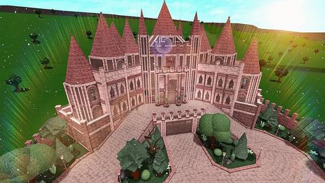 Vintage Bloxburg, Bloxburg Castle, Youtube Pic, Bloxburg Homes, Castle Layout, Victorian Castle, Bloxburg Building, Roblox Hacks, Bloxburg Exterior