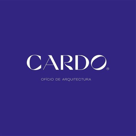 Cardo Oficio de Arquitectura - Fonts In Use Logo Technique, Font Love, Business Fonts, Cosmetic Logo, Typeface Font, Word Mark Logo, Logo Project, Font Inspiration, Real Estate Branding