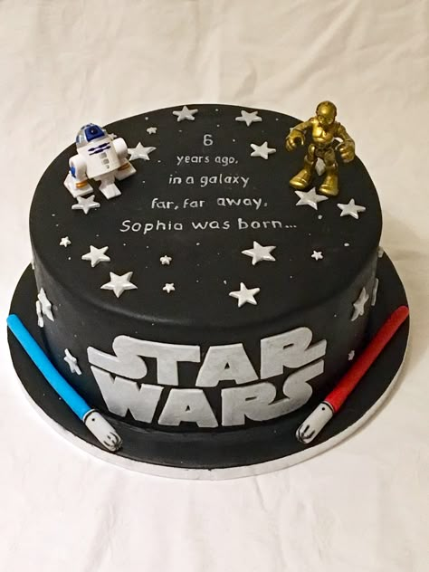 Idea 1 for bday cake also add bb8 Star Wars Cake Decorations, Star Wars Cake Ideas, Star Wars Themed Birthday Party, Gateau Harry Potter, Star Wars Birthday Cake, 4de Verjaardag, Nursing Cake, Whiskey Cake, Cake Liner