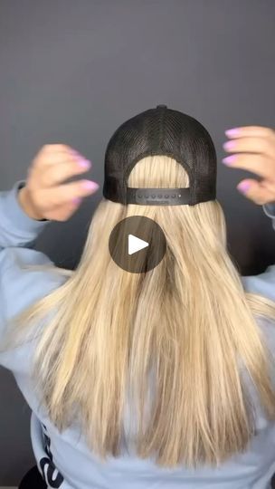 7.9K views · 612 reactions | I wear hats quite often in the summer and this is one of my fav ways to wear my hair with a hat. It’s quick, full, fun and off the neck 👌🏻. 
Are you a hat wearer? 
-
Follow along if you like easy hair tutorials for you and your daughters 👧🏼 (I also share easy make up tutorials). 

-
-
-
-
Hat hair | Hair Tutorials | Hair in your 30’s 
#hairstyles #funhair #hathairstyles #hathair #easyhairstyles #easyhairideas #hairtutorial #hairideas #hairvideos | Kim Vandermooren | Denis Podberezny · Great Opportunity Hair In A Hat How To Wear Your, Hairstyles In A Hat, Boat Hair Hairstyles With Hat, Bangs With A Hat, Ball Hat Hairstyles, Women Hat Hairstyles, How To Wear A Hat With Bangs, How To Wear A Hat With Medium Hair, Hair In Hat Style