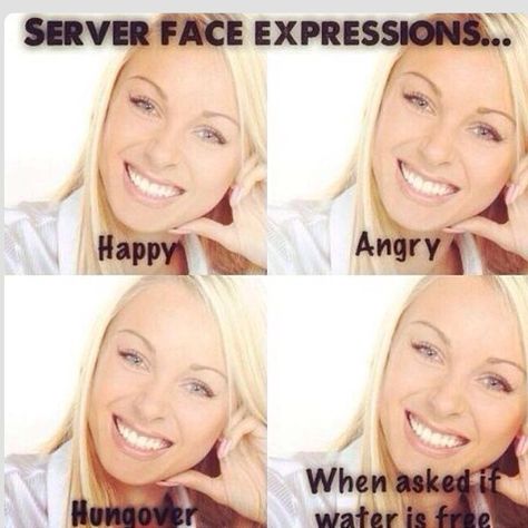 #serverlife #bartenderlife #serviceindustrylife #fohlife #restaurant #hospitality Restaurant Waitress Aesthetic, Waitress Aesthetic, Server Quotes, Waitress Humor, Waitress Problems, Restaurant Memes, Hospitality Quotes, Server Humor, Restaurant Humor