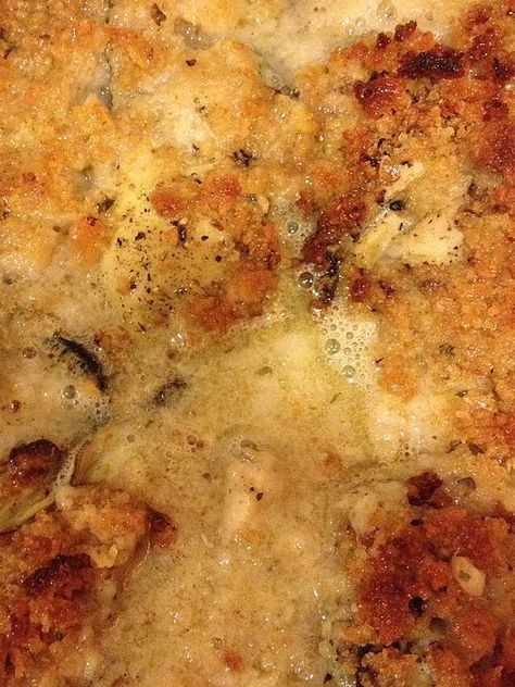 Scalloped Oysters Recipe | Allrecipes Oyster Casserole, Steamed Oysters, Canned Oysters, Scalloped Oysters, Oysters Rockefeller, Butter Crackers, Oyster Recipes, Ritz Crackers, Crumb Topping