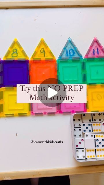 335 likes, 105 comments - learnwithkidscrafts on March 27, 2024: "Comment “YES” for a link to two of our favorite learning tools - magnetic tiles and dominoes. Practice addition in the easiest way. ...". Easy Learning Activities, Magnetic Tiles, Mom Diy, Easy Learning, Learning Ideas, Numeracy, Hands On Learning, March 27, Dry Erase Markers