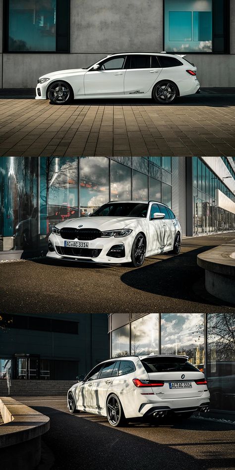 This Is The M3 Wagon BMW Won't Make. AC Schnitzer transforms the 3 Series Touring into something a lot more desirable. Bmw Wagon 3 Series, Bmw 3 Series Touring, 3 Series Bmw, Auto Photography, Bmw Old, Bmw 3 Series Sedan, Bmw Touring, Sick Cars, Ac Schnitzer