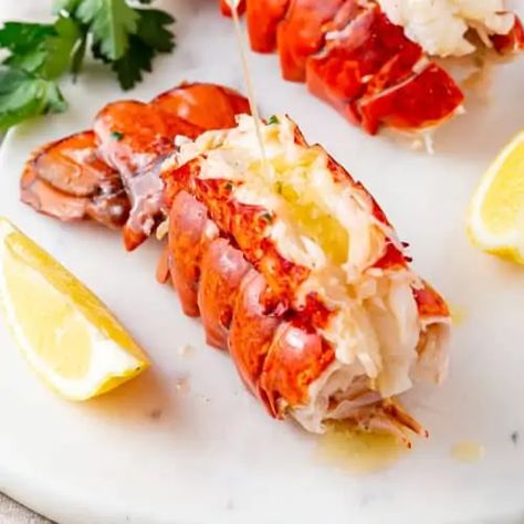 Boiled Lobster Tail How To Cook, Boiling Lobster Tails, Boiled Lobster Tail Recipe, Lobster Boil Recipe, Boiled Lobster Tail, Boiled Lobster Recipes, Lobster Tail Recipe Steamed, Boil Lobster Tail, Boiled Lobster