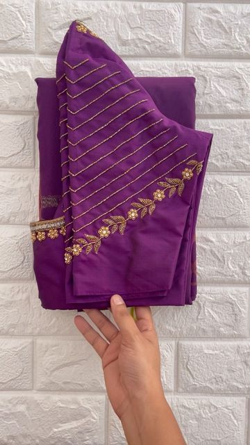 Soft Silk Saree Blouse Aari Work, Maroon Silk Blouse Designs, Blouse Designs Latest Hand Work, Tread Work Blouse Designs Simple, Hand Embroidery Blouse Designs Simple, Simple Blouse Embroidery Designs, Latest Simple Aari Work Blouse Designs, Simple Embroidery Designs Blouse, Green Blouse Designs