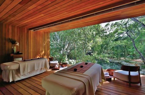 Luxury Spa Design, Dreams Spa, Spa Getaways, Spa Interior Design, Wellness Resort, Spa Interior, Resort Design, Mexico Resorts, Couples Retreats