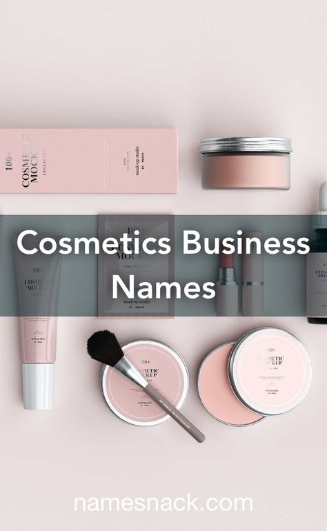 Cosmetic Page Name Ideas, Beauty Product Name Ideas, Business Cosmetic Ideas, Skin Care Page Name Ideas, Logo For Beauty Product, Make Up Names For Business, Names For Cosmetic Business, Beauty Products Name Ideas, Make Up Business Names Ideas