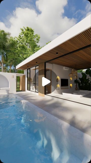 BALI ARCHITECT & CONSTRUCTION on Instagram: "Inside the hottest investment villa in Bali!  This stunning holiday rental home is designed as a lucrative investment, offering convenience and style, with plenty of space to work, relax, and play. Priced at just $399K USD, this is the ideal investment in a sought-after location in Pererenan, Bali. It is the last villa left, so don’t miss your chance, contact us today!  📍Location: Casa Petak 3BR Designed and built by @balitecture  If you are interested in building your own dream villa in Bali, get in touch with @balitecture for all your architecture and construction needs." Modern Minimalist Beach House, Bali Style Home House Plans, Bali House Design Villas, Villa Bali Design, Bali Home Design, Bali House Design, Bali Villa Design, Small Villa Design, Bali Style Villa