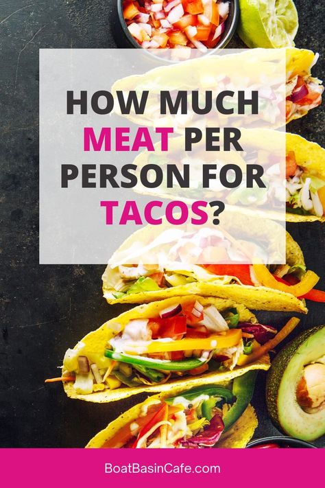 How Much Meat per Person for Tacos? How Many Pounds of Ground Beef per Person for Tacos? How To Build A Taco, Taco Party For 30 People, Tacos In A Bag For A Crowd, How Much Taco Meat For 50, Walking Tacos For A Crowd Parties Food, Tacos For 30 People, Taco Bar Tailgate Ideas, Tacos For A Party, How Much Taco Meat For 100 People