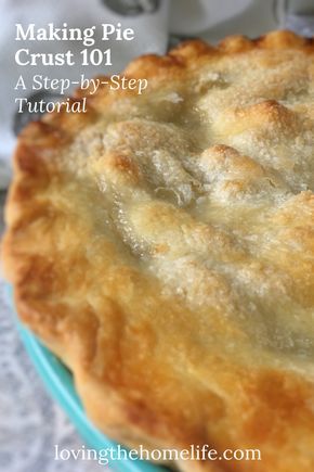 Large Pie Crust Recipe, Pie Crust Topping, How To Make Pie Pastry, Pastry Recipes Pie, How To Make A Pie Crust, Pie Crusts Easy, Home Made Pie Crust Easy, How To Make Pie Dough, How To Make A Pie