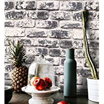 Check this out! Grey Brick Wallpaper, Brick Wallpaper Peel And Stick, Brick Wallpaper Bedroom, Faux Brick Wallpaper, 3d Brick Wallpaper, White Brick Wallpaper, Wallpaper Brick, Wallpaper Walls Bedroom, Wallpaper For Bedroom