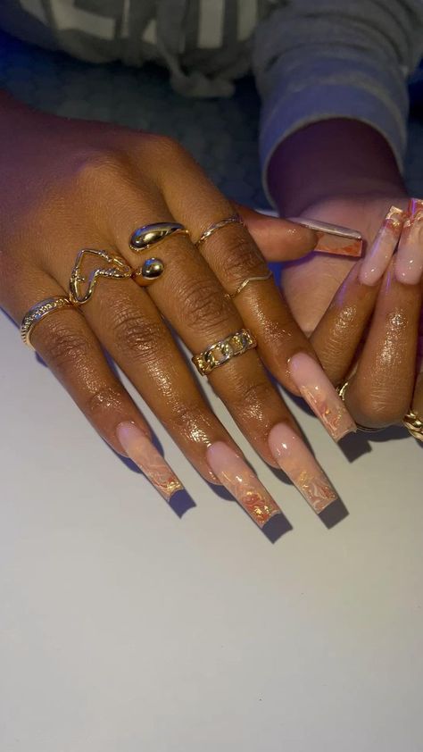 Marble Nails On Black Women, Classy Extra Nails, Coffin Acrylic Nails On Black Women, Fall Inspired Nails Black Women, Matte Long Acrylic Nails, Gel X Nails Inspiration, Brow Nail Ideas, 90s Inspired Nails Acrylic Black Women, Engagement Nails Black Women