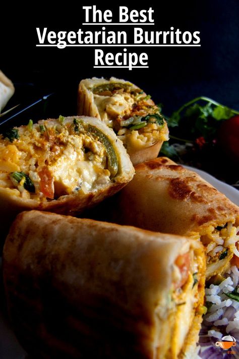 Vegetable Wraps Healthy Lunch Ideas, Healthy Chapati Recipe, Burrito Filling Ideas, Mexican Wraps Recipes, Paneer Wrap Recipes, Burito Recipes, Burrito Recipe Vegetarian, Chaat Station, Vegetarian Wraps Recipes