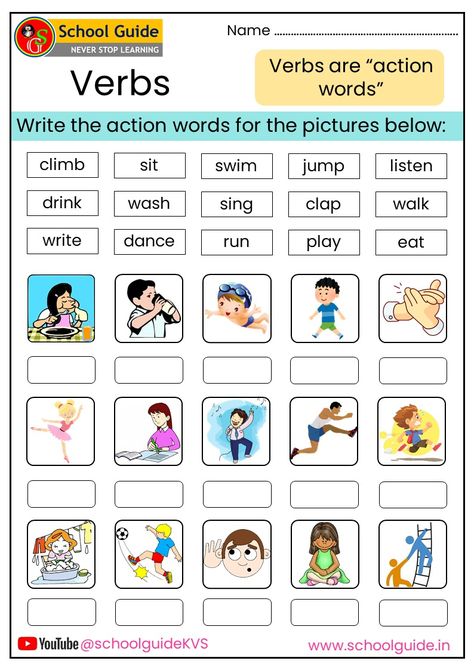 Verbs Worksheets Verbs For Grade 1, Action Words Worksheet For Grade 1, Verb Worksheets For Grade 1, Action Verbs Worksheet For Grade 1, Verbs Worksheets For Grade 1, Verbs Worksheet Grade 3, Verbs Activities For Kids, Verbs Worksheet For Grade 1, Action Verbs For Kids