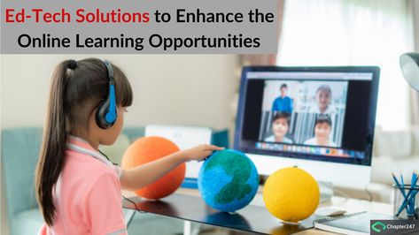 How Ed-Tech Solutions is effective to enhance the online learning opportunities for students? Get the best E-Learning Portal Development services from Chapter247, which is a well known Ed-Tech Solutions provider that delivers a compelling learning experience solutions. Brain Gym, Curious Kids, Virtual School, Education For All, Learning Management System, Online School, Online Teaching, Digital Transformation, Student Work