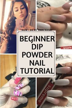 Diy Dip Powder, Doing My Nails, Acrylic Nails At Home, Tongue Health, Diy Acrylic Nails, Glamorous Nails, Striped Nails, Nail Health, Dip Powder Nails