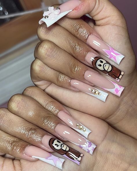 5⭐️ - follow @setsbyevelyn for more <3 - - - * #explore #montebello #lanailtech #commerce#montebellonailtech #eastlosangeles #montebellonails #nailsnailsnails #nailquotes #nails2inspire #nailsofinstagram #blingnails #naildesign Hood Nails, Nail Quotes, East Los Angeles, La Nails, Spring Nail Designs, Spring Nail, Nail Designs Spring, Bling Nails, Spring Nails