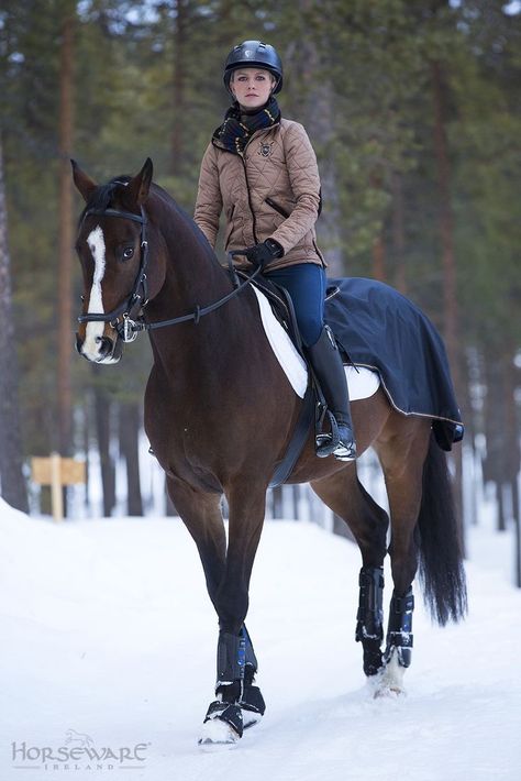 Equestrian Helmet, Winter Riding, Bay Horse, Equestrian Boots, Brown Horse, Scarf Style, Horse Blankets, Horse Equestrian, Riding Gear