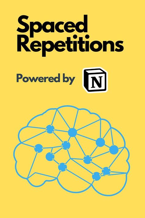 How I built a reliable Spaced Repetition System in Notion Spaced Repetition, I Am Confident, Study Techniques, My Opinions, Your Head, Read More, First Time