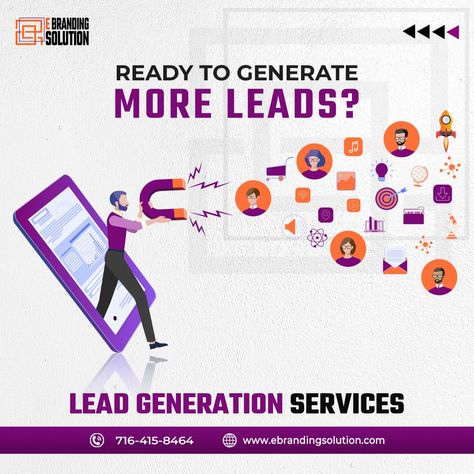 Ready to skyrocket your business with targeted leads? Look no further than E Branding Solution LLC! We specialize in providing high-quality, targeted business leads that are tailored to your specific needs. Whether you're in need of B2B leads, consumer leads, or niche-specific leads, we've got you covered. Our services include: - Comprehensive lead generation strategies - Customized lead lists based on your criteria - Data enrichment and verification for accuracy - Continuous lead nurturing... Leads Generation, Sales Development, B2b Lead Generation, Lead Nurturing, Web Research, Social Media Marketing Instagram, Email List Building, Wordpress Website Design, Seo Social Media