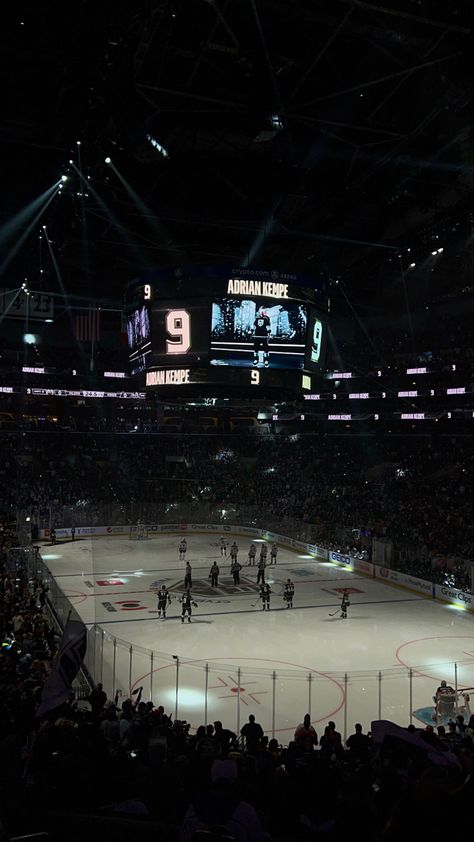 La Kings Aesthetic, La Kings Wallpaper, Hockey Game Aesthetic, Adrian Kempe, Nhl Aesthetic, Hockey Wallpaper, Summer Proposal, Hockey Aesthetic, La Kings Hockey