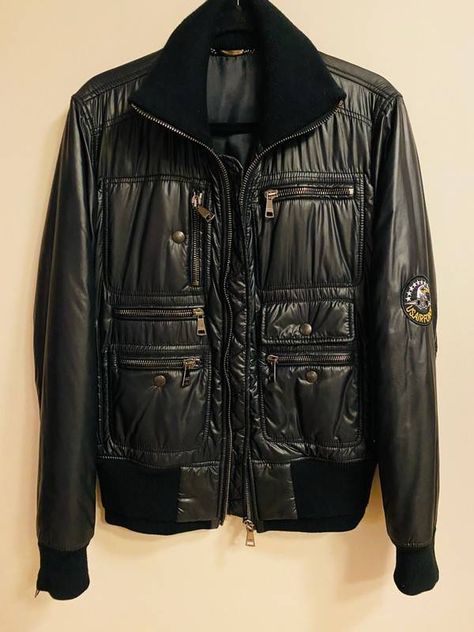 Dolce & Gabbana Vintage Jacket | Grailed Men's Outerwear, Dolce And Gabbana Man, Dolce & Gabbana, Mens Outerwear, Vintage Jacket, Motorcycle Jacket, Dolce And Gabbana, Leather Jacket, Leather