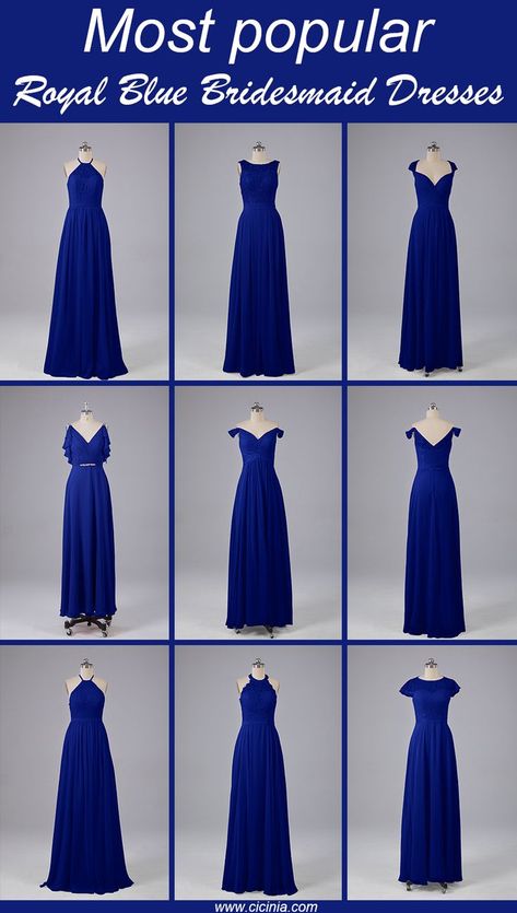 70+ colors,200+styles Gold Wedding Theme Bridesmaid Dresses, Royal Blue Wedding Theme, Wedding Color Themes, Royal Blue Bridesmaids, Royal Blue Bridesmaid Dresses, Short Long Dresses, Gold Wedding Theme, Royal Blue Wedding, Blue Bridesmaid Dress