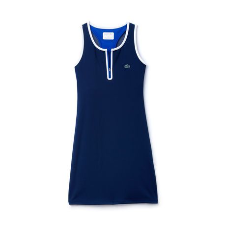 Lacoste SPORT tank top tennis dress in ultra-dry technical jersey Lacoste Tennis, Sport Vibes, Lacoste Dress, Dress Png, Tennis Outfit Women, Tennis Outfit, Lacoste Sport, Tennis Fashion, Sport Tank