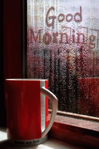 Good Morning Rain GIF - GoodMorning Rain Cup - Discover & Share GIFs Morning Rainy Day, Good Morning Rain, Rainy Good Morning, Beautiful Morning Pictures, Good Morning Rainy Day, Rain And Coffee, Lovely Good Morning Images, Good Morning Arabic, Good Morning Coffee Gif