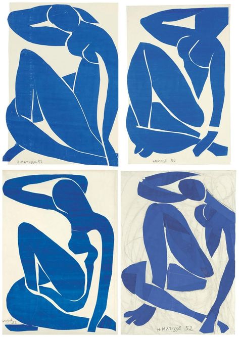 Desnudo azul - 1907 Matisse Kunst, Diy Kunst, Grafika Vintage, Matisse Cutouts, Pablo Picasso Paintings, Picasso Paintings, Matisse Art, Georges Braque, National Gallery Of Art