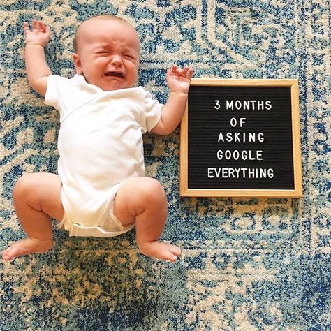 Promise Prenatal Vitamins on Instagram: “Like why is my baby crying? 💁‍♀️ #promisemama @jennavrla #newborn #sweetbaby #bepresent #momlife #promisebaby #promiseprenatal” 3 Month Old Baby Pictures, Fall Baby Pictures, Baby Captions, Baby Milestones Pictures, Monthly Baby Pictures, Baby Milestone Photos, Funny Baby Pictures, 3 Month Old Baby, 3 Month Old