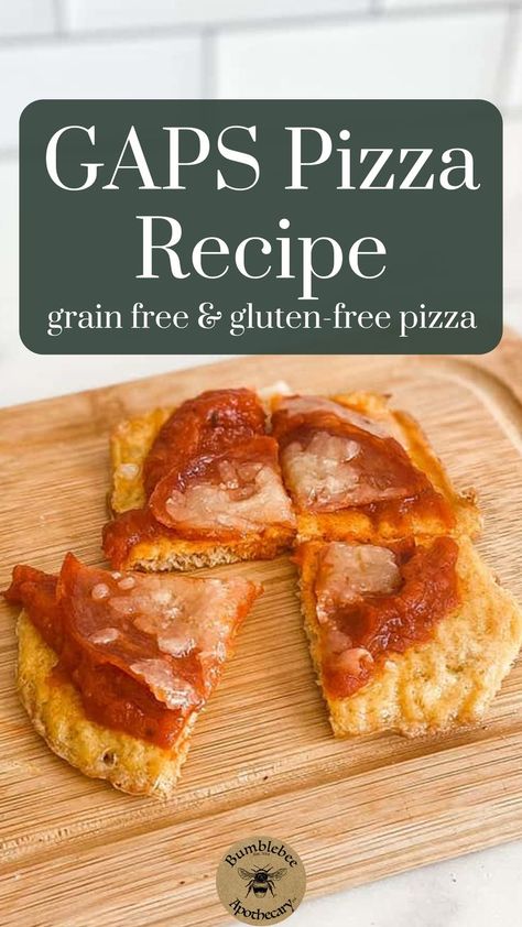 Let's face it, everyone loves pizza. Whether it's a birthday, a movie night, sleepover or your kids finished up their math curriculum for the year, there are plenty of reasons for pizza. This recipe is Gluten-free, grain-free, GAPS friendly and so delicious. If you're cooking for someone with dietary restrictions or working to heal their gut health, this recipe is a must try! Your family and friends will be glad you do. Allergy Free Recipes For Kids, Movie Night Sleepover, Gaps Diet Recipes, Gaps Recipes, Gut Healing Recipes, Healing Recipes, Gaps Diet, Pizza Dough Recipe, Allergy Free Recipes