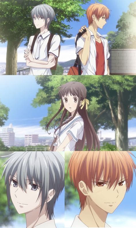 Fruits Basket 2019 - Opening theme still #fruitsbasket #furuba #fruitsbasket2019 #tohru #yuki #kyo Kyo Manga, Fruits For Diabetics, Fruits And Vegetables Images, Fruits Basket Kyo, Kyo And Tohru, Vegetable Drawing, Fruits Basket Manga, Fruits Of The Spirit, Fruits Basket Anime