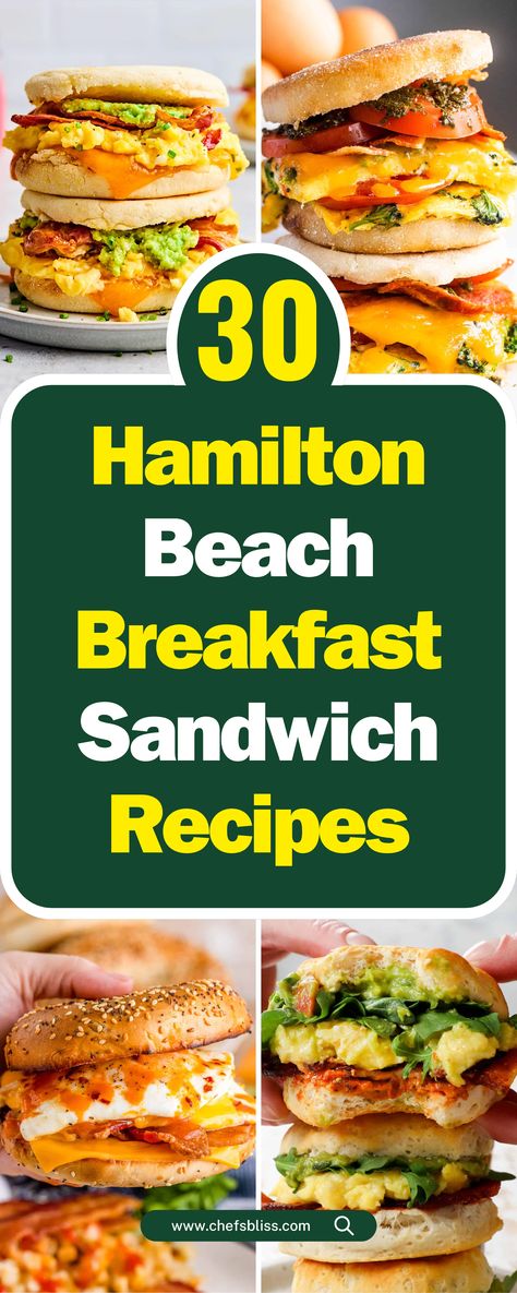 30+ Delicious Hamilton Beach Breakfast Sandwich Maker Recipes Egg Sandwich Maker Recipes, Hamilton Sandwich Maker Recipes, Sandwich Machine Recipes, Hamilton Beach Quesadilla Maker Recipes, Hamilton Breakfast Sandwich Recipes, Breakfast Sandwich Maker Ideas, Breakfast Sandwich Maker Recipes Ideas, Sandwich Toaster Recipes, Recipes For Sandwich Maker