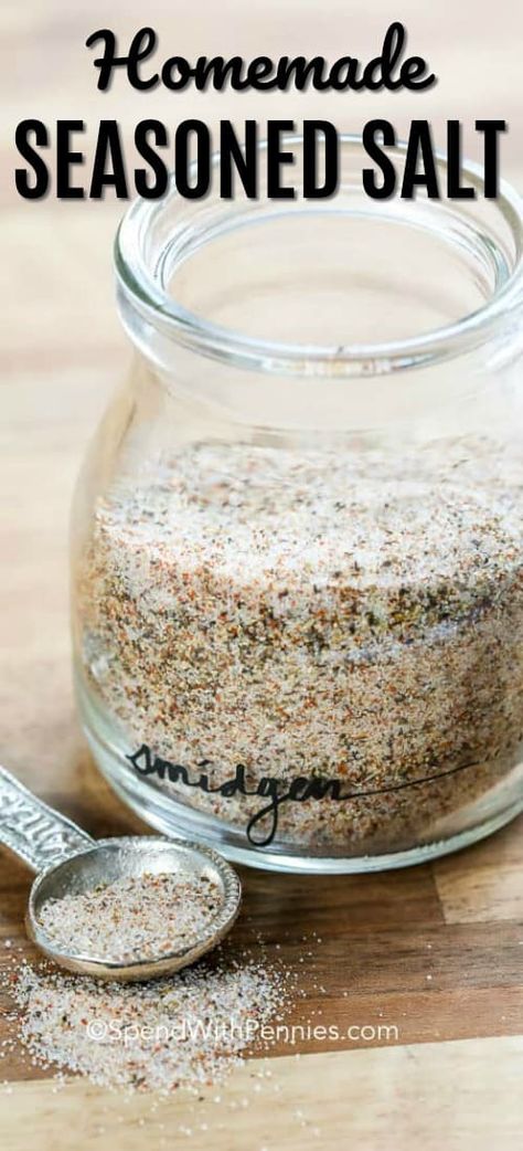 Seasoned Salt Recipe, Homemade Seasoned Salt, Seasoning Salt Recipe, Beef Roasts, Homemade Seasoning Salt, Homemade Dry Mixes, Homemade Ranch Seasoning, Homemade Taco Seasoning Recipe, Homemade Seasoning