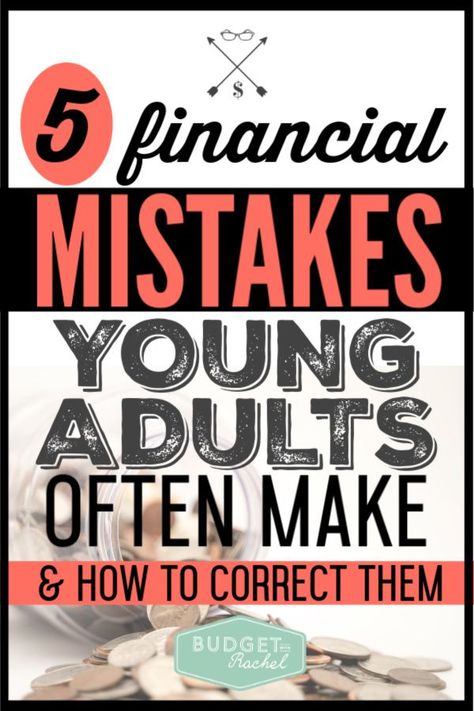 5 Dangerous Financial Mistakes | Financial mistakes young adults make | how to fix financial mistakes | debt payoff | budget set up | budgeting for beginners #moneytips #personalfinance #finance… More Personal Finance Printables, Financial Mistakes, Financial Budget, Finance Printables, Personal Finance Advice, Finance Advice, Budget Planer, Financial Education, Managing Your Money