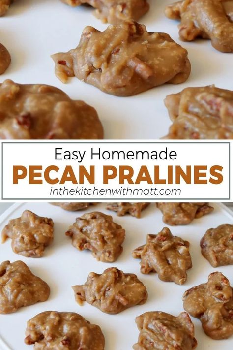 Pecan Pralines : 6 Steps (with Pictures) - Instructables Louisiana Pralines Recipe, Pecan Praline Recipe, Praline Pecans Recipe, Southern Pecan Pralines, Praline Candy, Praline Recipe, Pecan Praline, Pecan Pralines, Candy Recipes Homemade