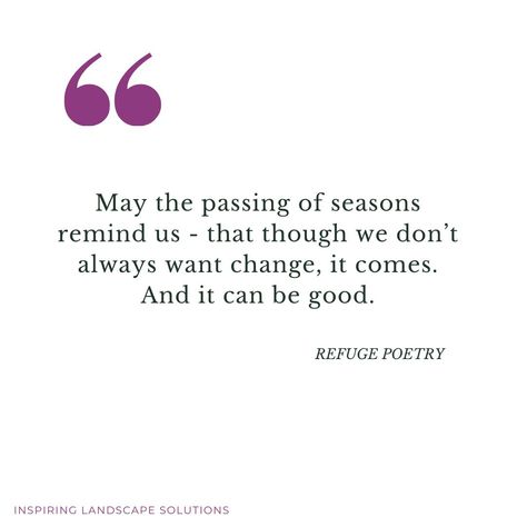 Just as the seasons transition from the vibrant life of spring and summer to the quiet dormancy of fall and winter, our lives are filled with cycles of change, each bringing its challenges and rewards. ⁠ ⁠ While we may resist these shifts, clinging to the comfort of the familiar, embracing change can lead to growth, renewal, and unexpected joy. The changing seasons teach us that there's beauty in transformation. ⁠ What do you enjoy about the change of seasons? 🌞❄️ Quotes Seasons Of Life, Quotes About Changing Seasons, Busy Season Of Life Quotes, Unexpected Change Quotes, Change Of Seasons Quotes Life, Quotes About Transition And Change, Seasons Changing Quotes, Quotes About Fall And Change, Seasons Change Quotes Life