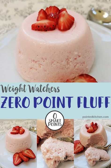 Strawberry Fluff, Weight Watcher Desserts, Weight Watchers Plan, Plats Weight Watchers, Weight Watchers Dessert Recipes, Weight Watchers Snacks, Weight Watchers Recipes Desserts, Fluff Recipe, Fluff Desserts