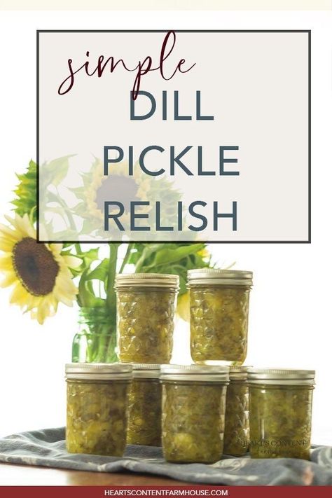 Dill Pickle Relish Recipe, Canning Planner, Pickle Relish Recipe, Dill Relish, Canned Jalapenos, Relish Recipe, Pickling Salt, Cucumber Dill, Canning Vegetables