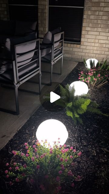 Cheap Outdoor Lighting Ideas, Dollar Tree Diy Solar Lights, Solar Light In Planter, Lights Around Tree Trunk, Solar Lights Ideas Outdoor Garden, Dollar Tree Light Bulb Terrarium, Dollar Tree Solar Lights Ideas Outdoor, Garden Lighting Ideas Landscaping, Diy Backyard Ideas On A Budget